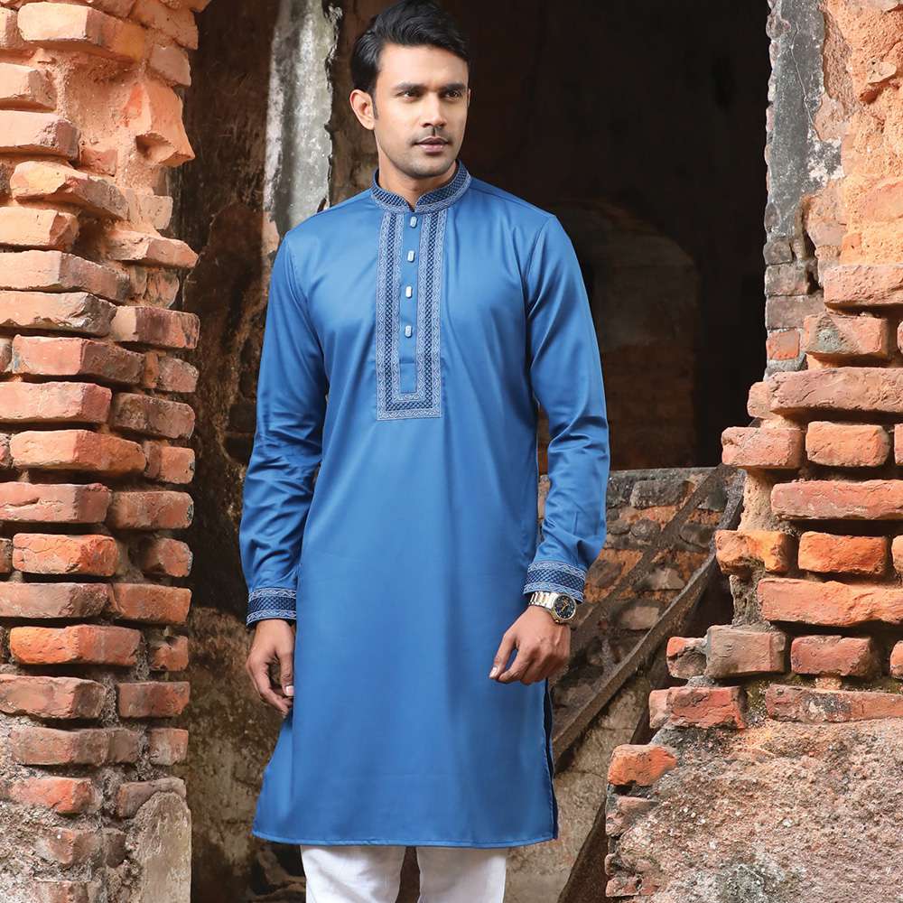 Premium Panjabi – Blue