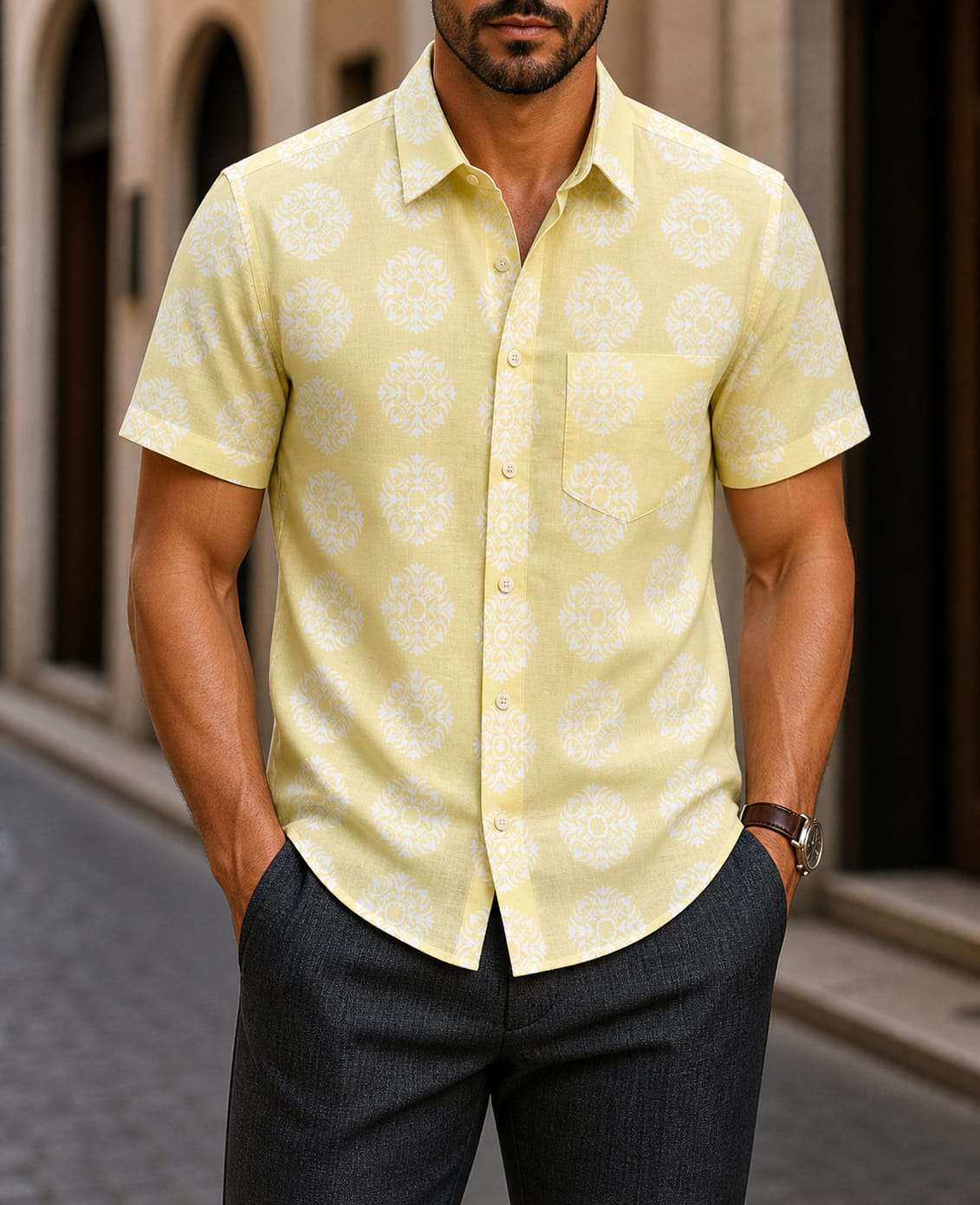 Popular Short Sleeve Shirt V5