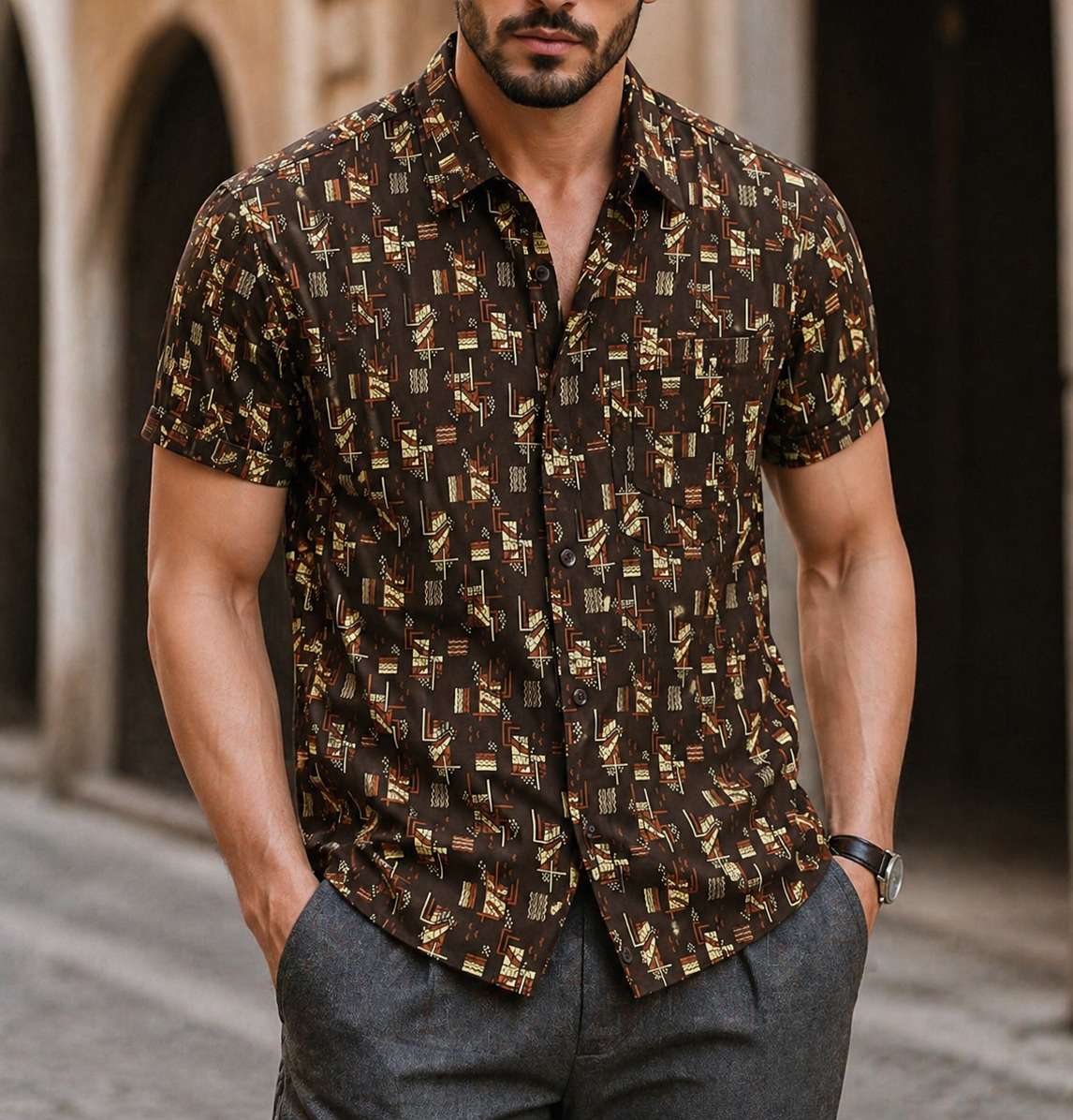 Popular Short Sleeve Shirt V2