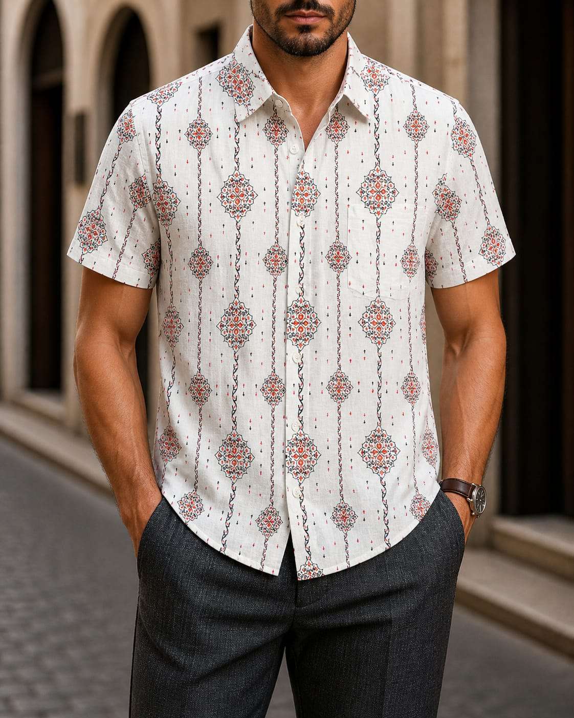 Popular Short Sleeve Shirt V6