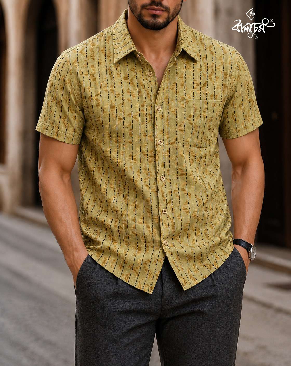 Popular Short Sleeve Shirt V16
