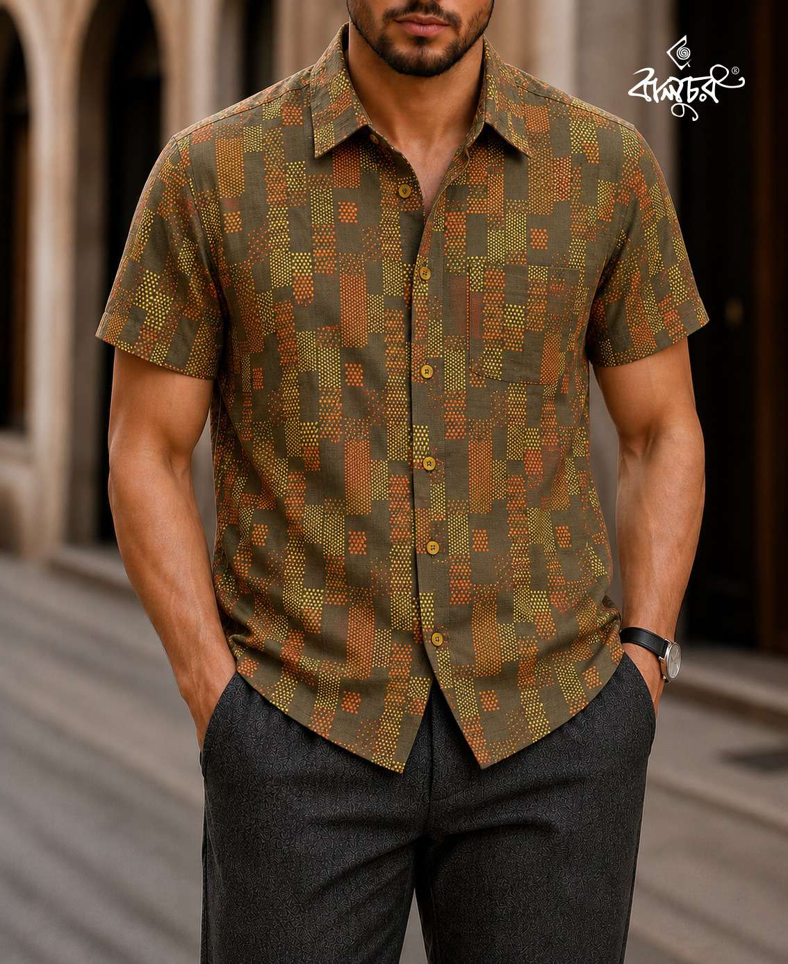 Popular Short Sleeve Shirt V24