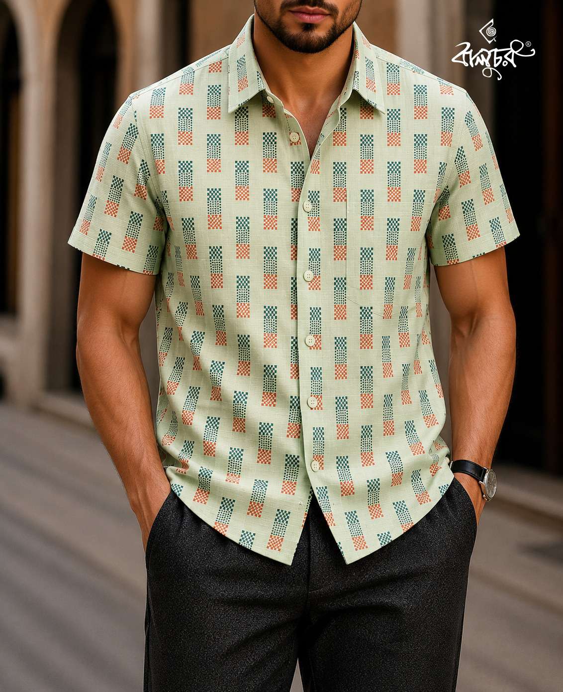 Popular Short Sleeve Shirt V25