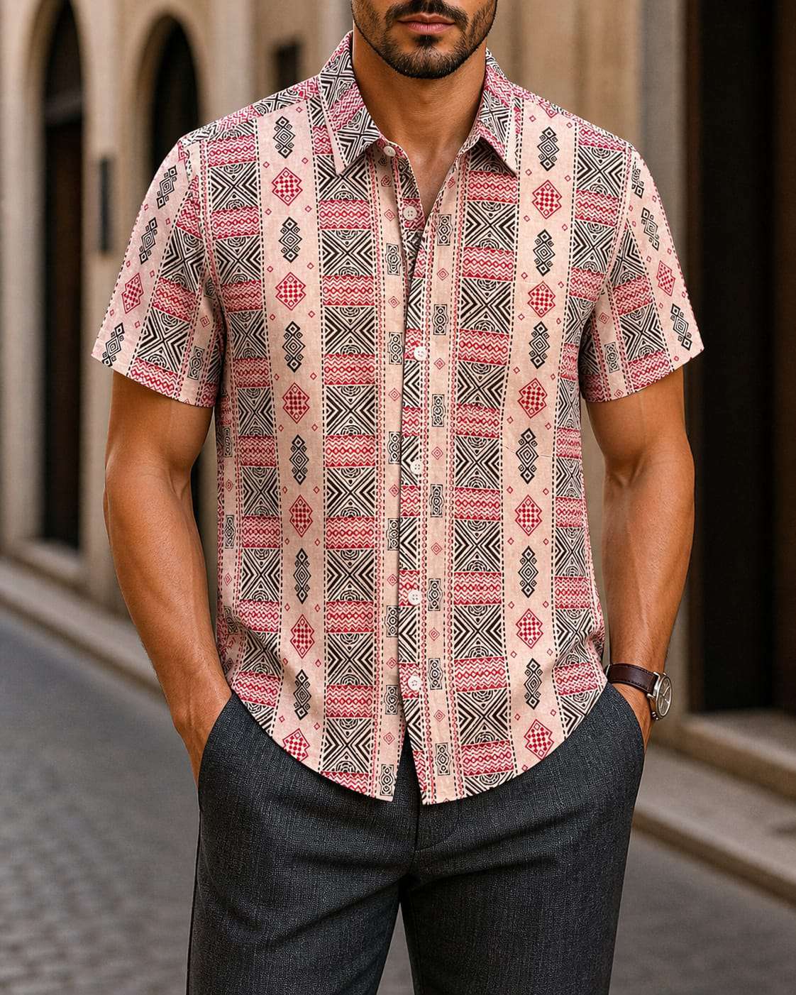 Popular Short Sleeve Shirt V9