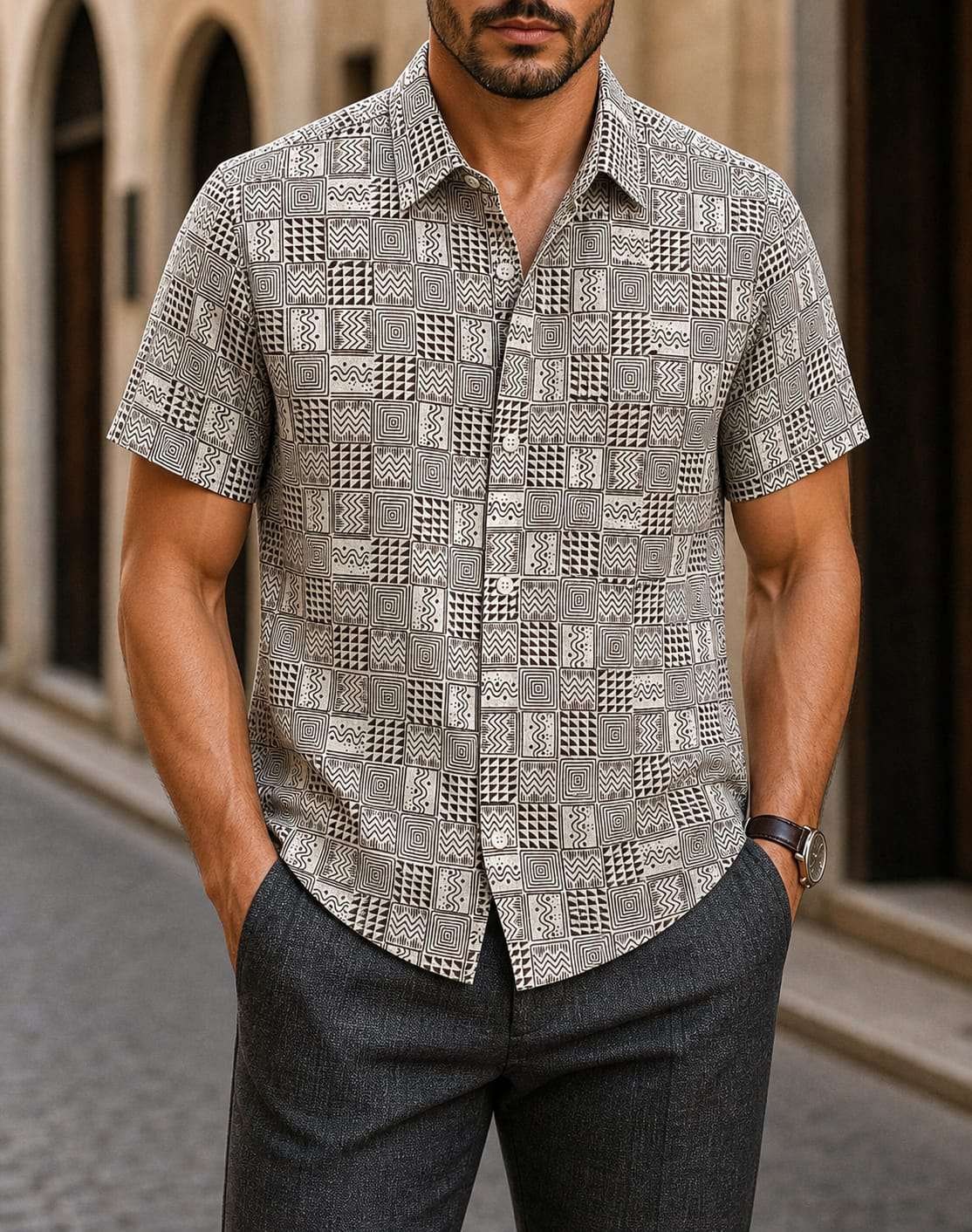 Popular Short Sleeve Shirt V11