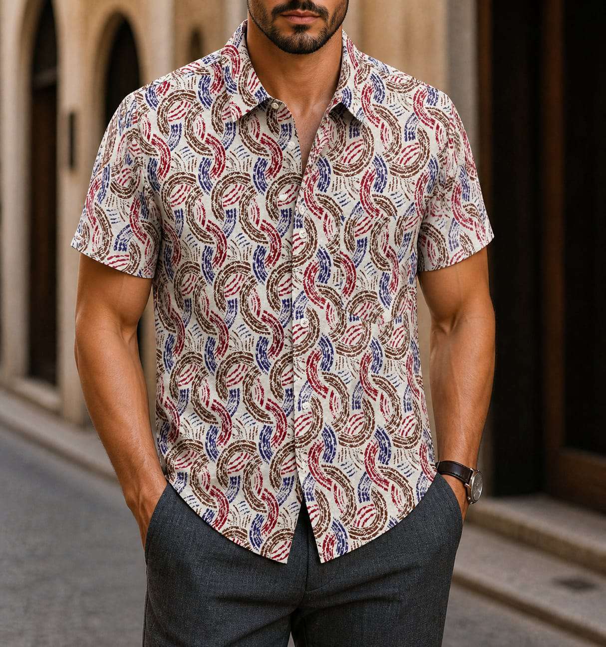 Popular Short Sleeve Shirt V14