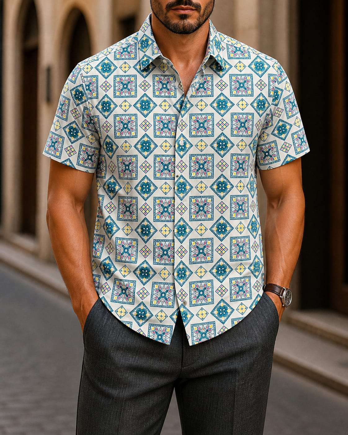 Popular Short Sleeve Shirt V7