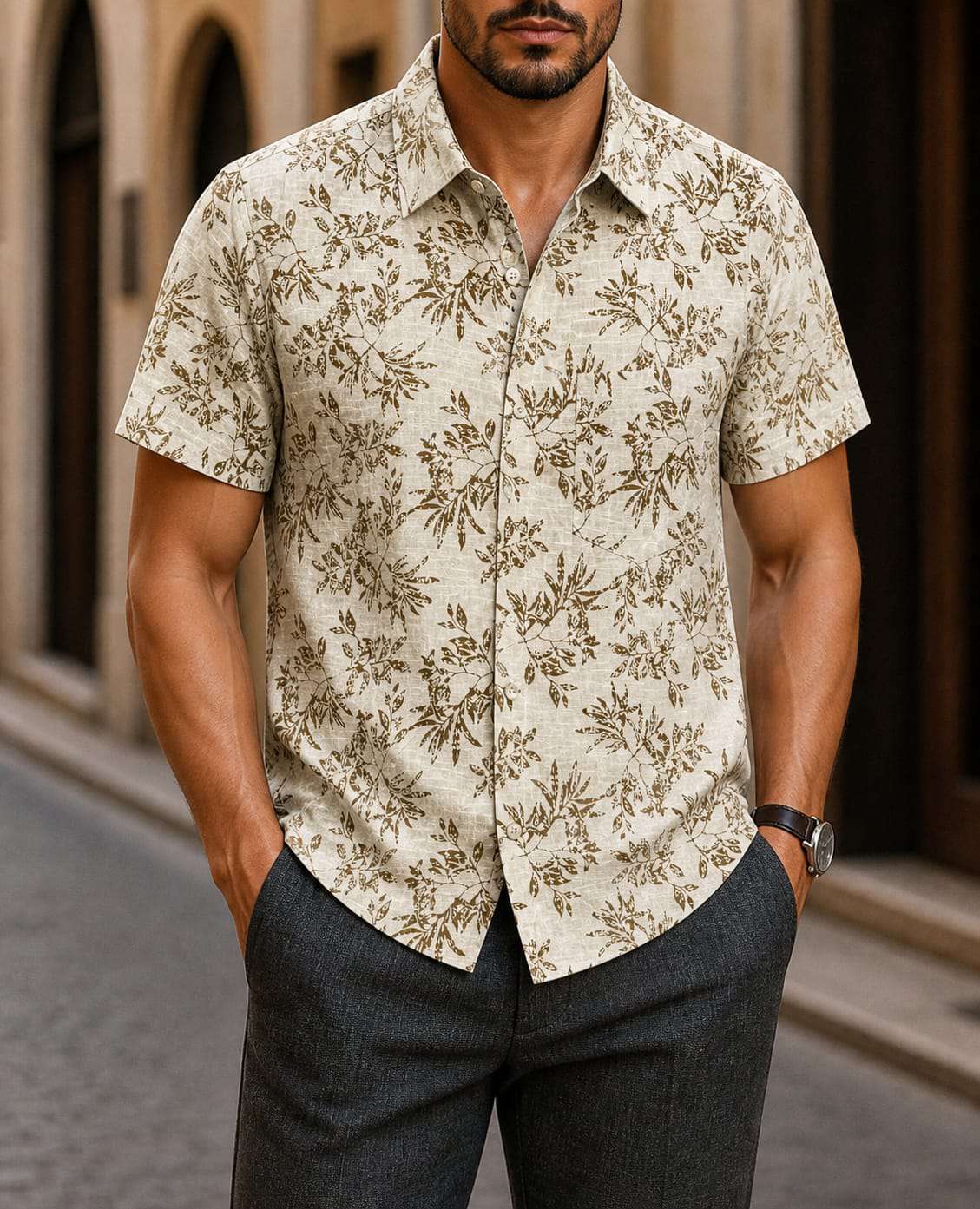 Popular Short Sleeve Shirt V15