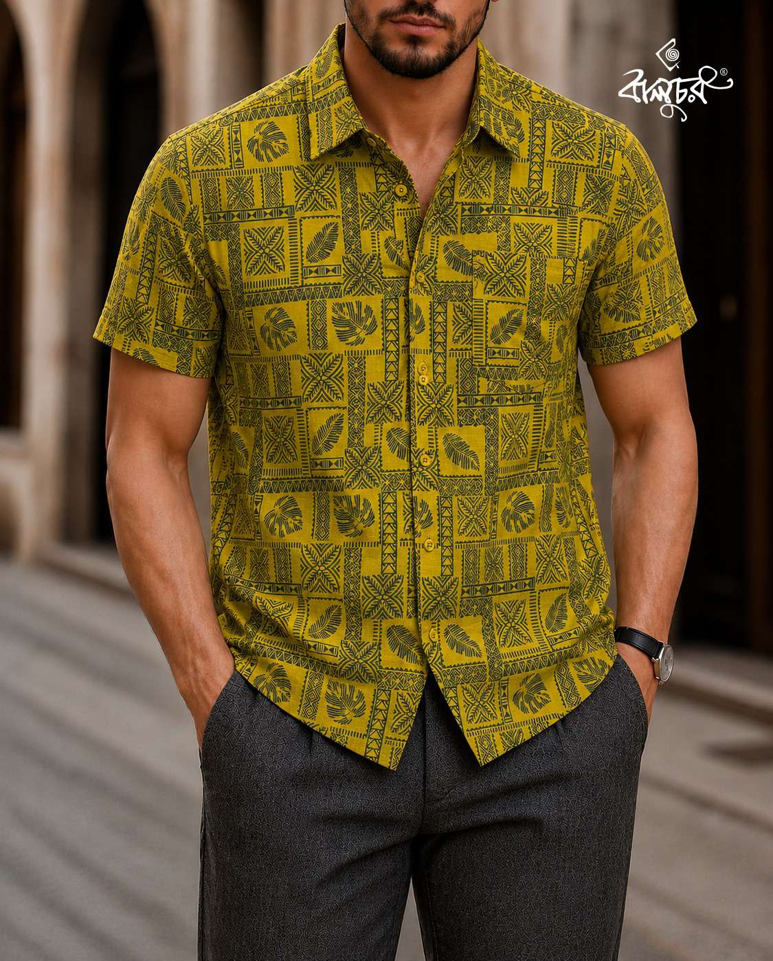 Popular Short Sleeve Shirt V23